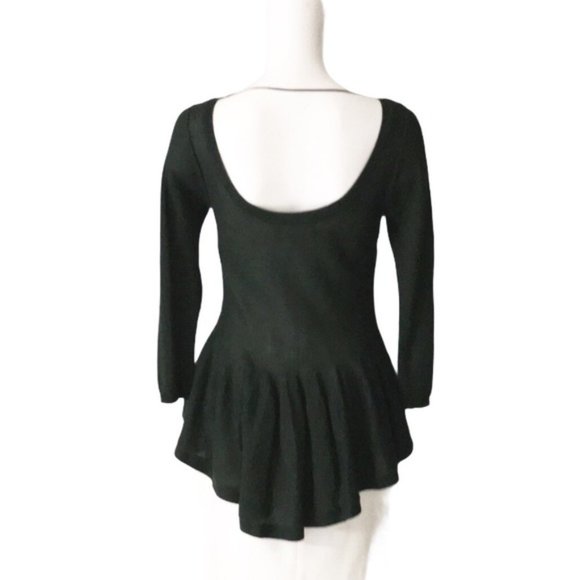 NWOT PHILOSOPHY Dark Green Sweater - Picture 2 of 6